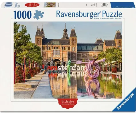Ravensburger Puzzle Rijksmuseum in Amsterdam / 1000 Teile / 70 x 50 cm