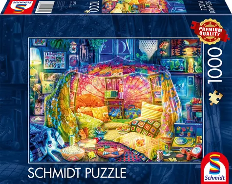 Schmidt Puzzle Gemütliche Höhle / 1000 Teile