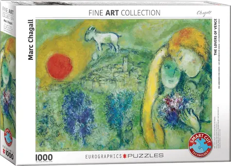 EUROGRAPHICS Puzzle Lovers aus Vence / 1000 Teile / 67,6 × 48,9 cm