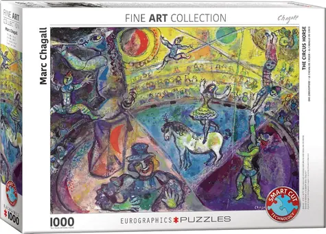 EUROGRAPHICS Puzzle Zirkuspferd / 1000 Teile / 68 × 48 cm