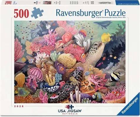 Ravensburger Puzzle Unterwasserwelt / 500 Teile / USA Jigsaw Nationals 2026