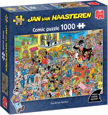 JUMBO Puzzle JvH Dia de los Muertos / 1000 Teile / ab 15 Jahren