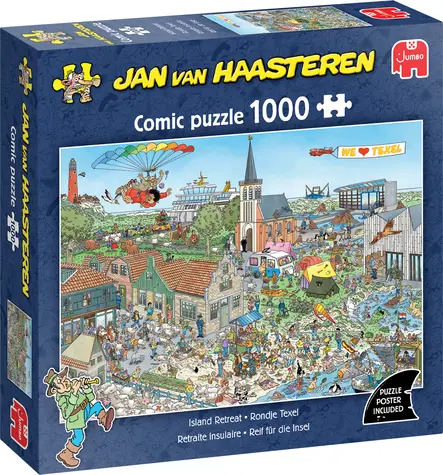 JUMBO-Puzzle JvH Inselrefugium / 1000 Teile / ab 15 Jahren