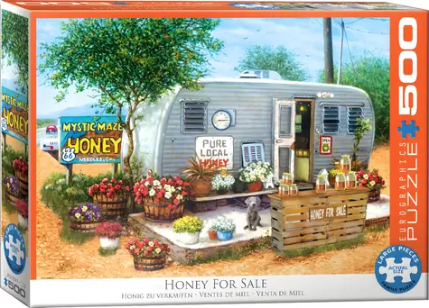 EUROGRAPHICS Puzzle Honey Sale XL / 500 Teile / extra große Teile / 68 x 48 cm