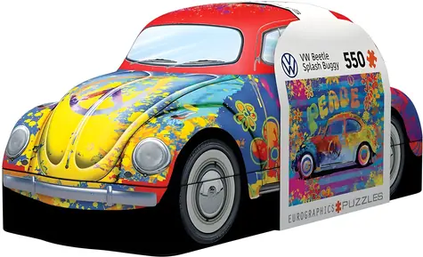EUROGRAPHICS Puzzle in der Metalldose Volkswagen Käfer / 550 Teile / 48 × 33 cm