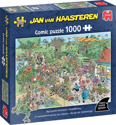 JUMBO-Puzzle JvH Vogelbeobachtung / 1000 Teile / ab 15 Jahren