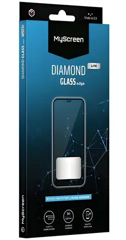 MyScreen Diamond Glass Edge Lite FG HMD Fusion schwarz / Schutzglas / 9H / Vollflächige Verklebung des Displays