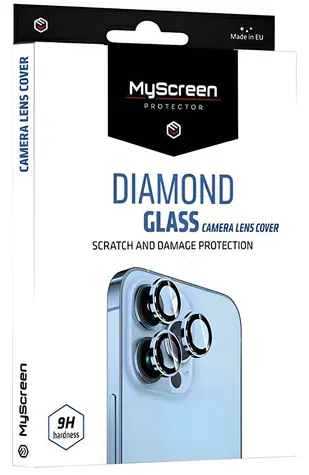 MyScreen Diamond Glass für Samsung Galaxy A26, schwarz / Kameraschutzglas / Härtegrad 9H