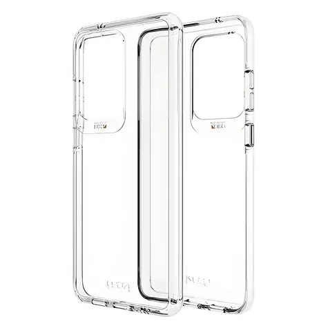 Gear4 D3O Crystal Palace Samsung Galaxy S20 Ultra Transparente Schutzhülle / Schutzhülle / D3O Aufprallschutz / Hartschalenetui
