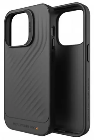 Gear4 Copenhagen schwarz / Schutzhülle / Apple iPhone 14 Pro / D3O® Bio / 4 m Schutz