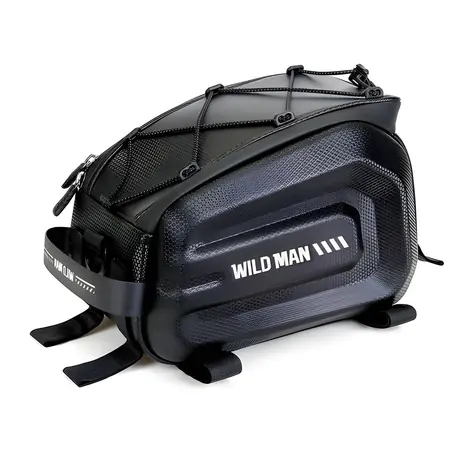 Wild man GD5 schwarz / Fahrradträgertasche / 4 l / universell
