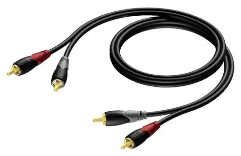 Procab CLA800/3 / Audiokabel / Cinch - Cinch / 3 m