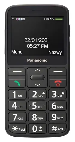 Panasonic KX-TU160 schwarz / Mobiltelefon für Senioren