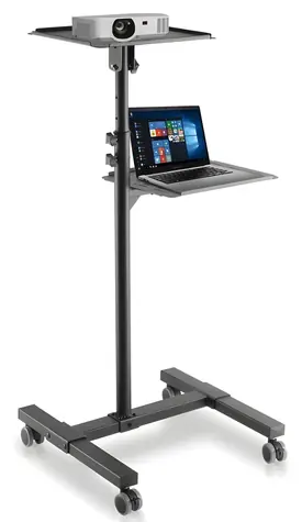 Techly Mobiler Projektortisch / Projektortisch / Metall