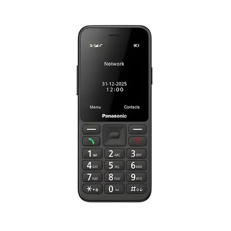 Panasonic KX-TU260EXB schwarz / Tastentelefon / 4G