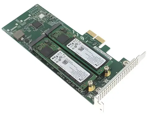 Fujitsu PDUAL CP100 / Adapter / M.2 / PCIe
