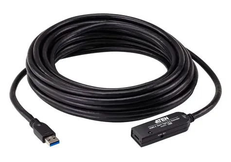 Aten UE331C schwarz / USB-Verlängerungskabel / USB-C / aktiv / 5 Gbit/s / 10 m