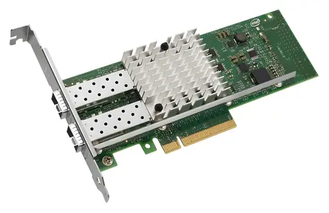 Intel E10G42BTDABLK / Netzwerkkarte / PCI Express / Glasfaser / 10-GbE-Ethernet