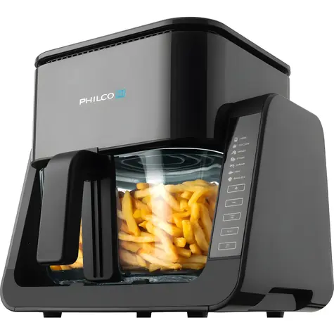Philco PHAF 2108 GrillFryPRO / Heißluftfritteuse / 1500 W / 4 l / 150-230 °C / 7 Programme