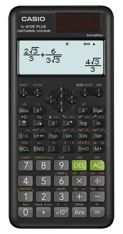 Casio FX-87DE PLUS 2. Auflage / Taschenrechner / wissenschaftlich