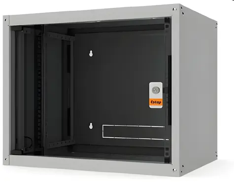 Legrand EVO 16U 600x450 grau / Wandschrank / 19" / Tragfähigkeit 65 kg