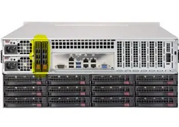 SuperMicro NVMe Box 2× 2,5" Hot-Swap / Box / Hot-Swap / Oculink / Rückseite