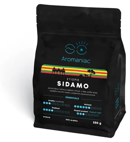Äthiopien Sidamo 250 g / Kaffeebohnen