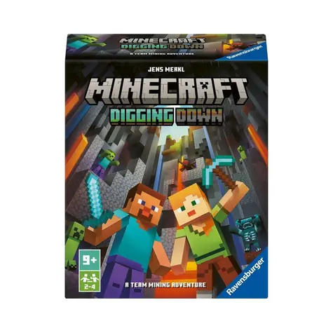 Ravensburger Minecraft Digging Down / Kartenspiel / ab 9 Jahren
