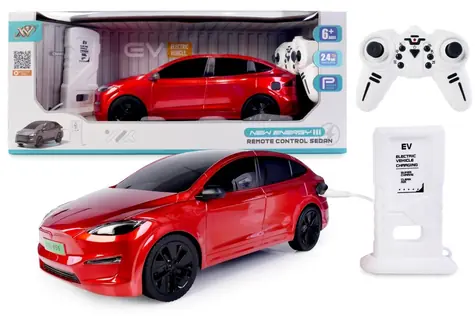 RC-Auto mit Ladestation rot / RC-Auto / Fernsteuerung