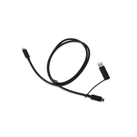 Wortmann USB-C/A-Kabel für TERRA Mobile Dockingstation 800 / Kabel / USB-A/USB-C / Schwarz