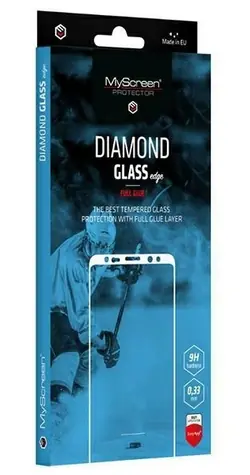MyScreen Diamond Glass Edge Vollverklebung für Google Pixel 9/9 Pro Schwarz / Schutzglas / Verklebung über das gesamte Display / 9H