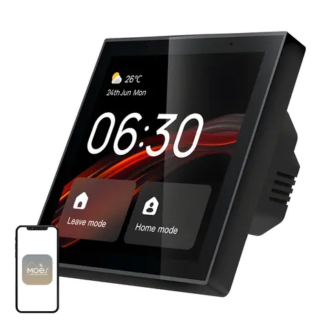 MOES CCP- Ty-LN / Intelligente Zentraleinheit / WLAN / ZigBee / 4-Zoll-LCD / Tuya