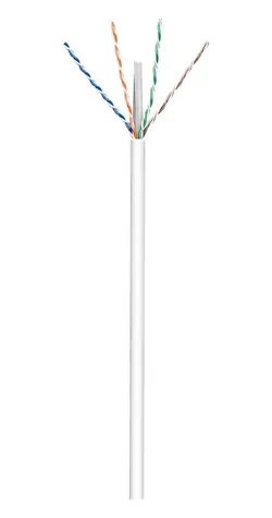 Goobay CAT 6a weiß / Installationskabel / U/UTP (PiMF) / 305 m