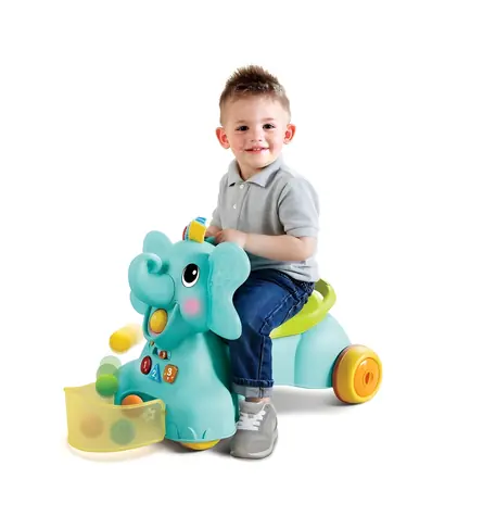 Infantino Sensorischer Reitelefant / 3-in-1