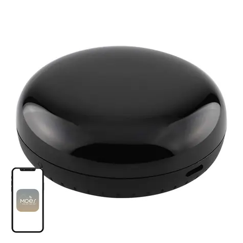 MOES UFO-R6 / Intelligenter IR-Controller / WLAN / Tuya / Reichweite 8 m