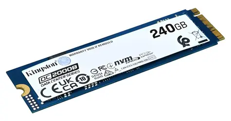 Kingston DC2000B 240 GB / SSD / M.2 2280 / PCIe 4.0 / R: 4500 MB/s / Schreiben: 400 MB/s