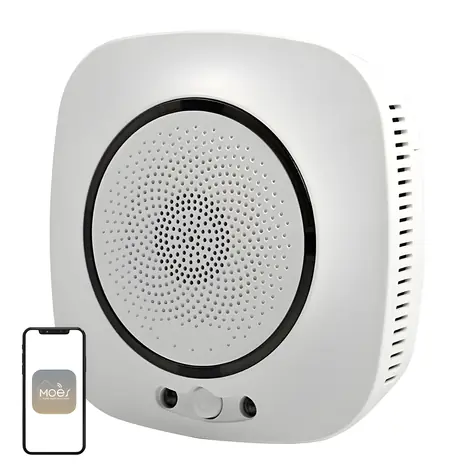 MOES WSS-CO / Kohlenmonoxidmelder / WLAN / Alarm 85 dB