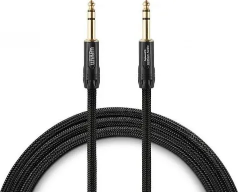 Warm Audio PREM-TRS-6 schwarz / Audiokabel / TRS 6,35 mm (MM) / Verbindungskabel / 1,8 m