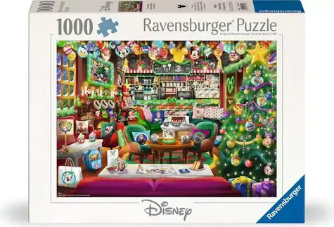Ravensburger Puzzle Disney Weihnachtsfahrt / 1000 Teile / ab 14 Jahren