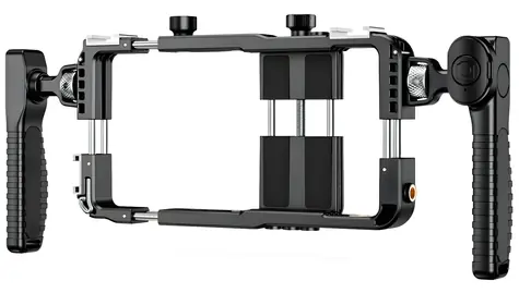 4smarts Video Rig schwarz / Smartphone-Videozubehörset / drahtloser Fernauslöser