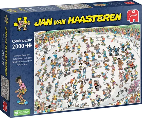 JUMBO-Puzzle JvH Rennstrecke / 2000 Teile / ab 12 Jahren