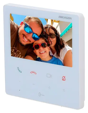 HIKVISION DS-KH6110-WE1 weiß / IP-Heimmonitor / 4,3 Zoll / Touchscreen / WLAN / PoE