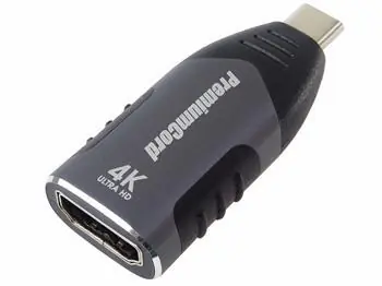 PremiumCord USB-C zu HDMI Konverter / Reduzierung / 4K 60Hz / Full HD 1080p / Metallgehäuse