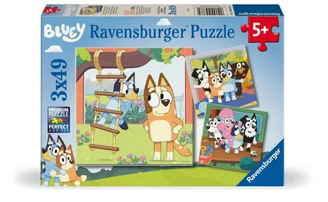 Ravensburger Puzzle Bluey / 3x49 Teile / ab 5 Jahren
