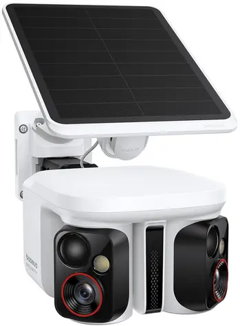 Baseus Security X1 Pro Dual-Kamera 3K weiß / IP-Außenkamera