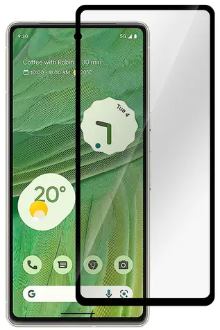 eSTUFF Titan Shield für Google Pixel 9/9 Pro / Schutzglas / 9H / Gehärtetes Glas