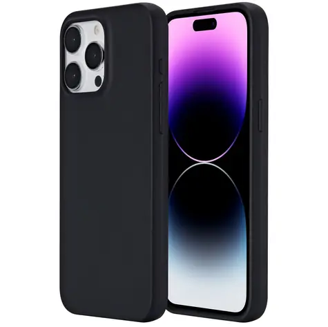 eSTUFF INFINITE VIENNA iPhone 15 Pro Max schwarz / Hülle / TPU / Recyceltes Material (GRS)