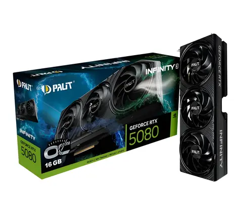 RTX 5080 INFINITY 3 OC 16GB / Grafikkarte / GDDR7 / 256-Bit