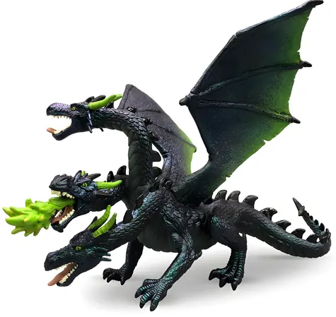 BULLYLAND 75675 Figur Dunkler Drache Norr / Kunststoff / 10,2 cm