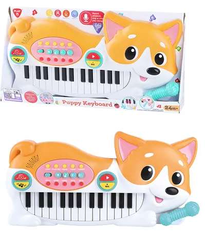 PLAYGO Keyboard-Hund / 5 Musikklänge / 5 Rhythmen / ab 24 Monaten